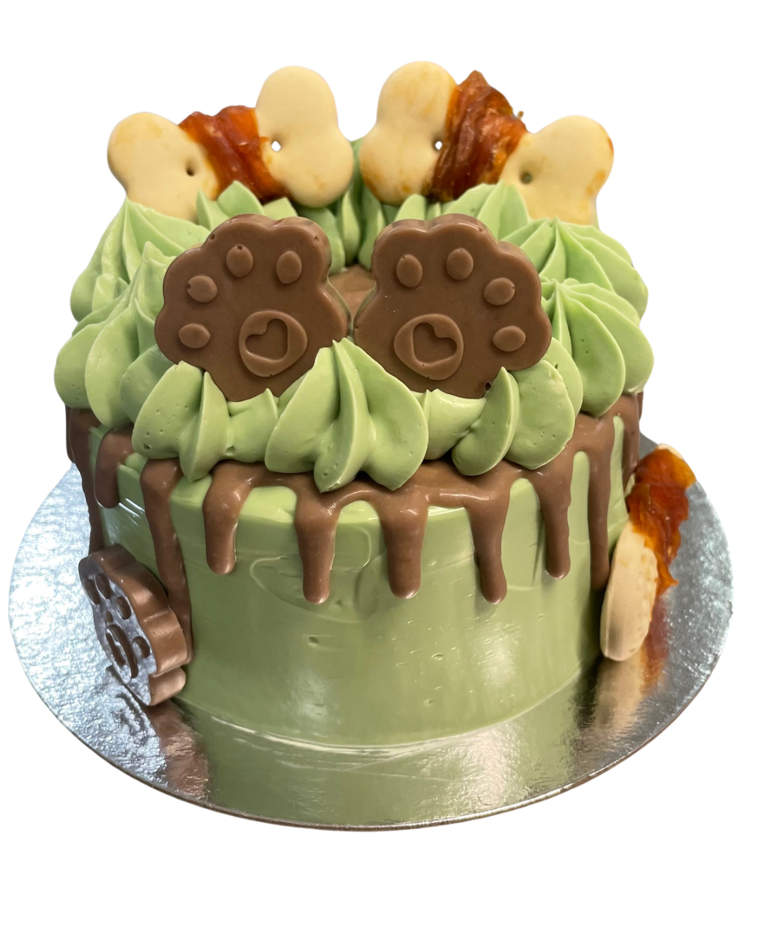 Driplicious Barkday Cake