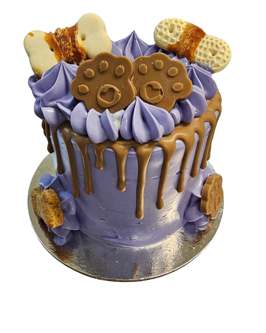 Driplicious Barkday Cake