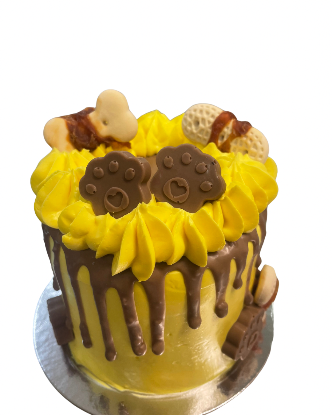 Driplicious Barkday Cake