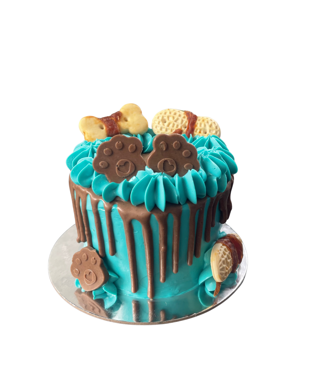Driplicious Barkday Cake