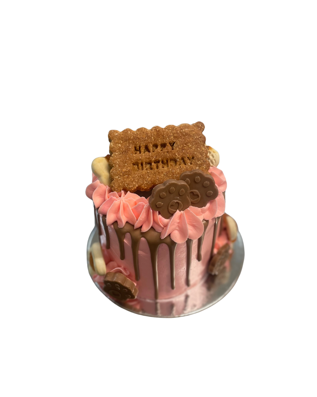 Driplicious Barkday Cake