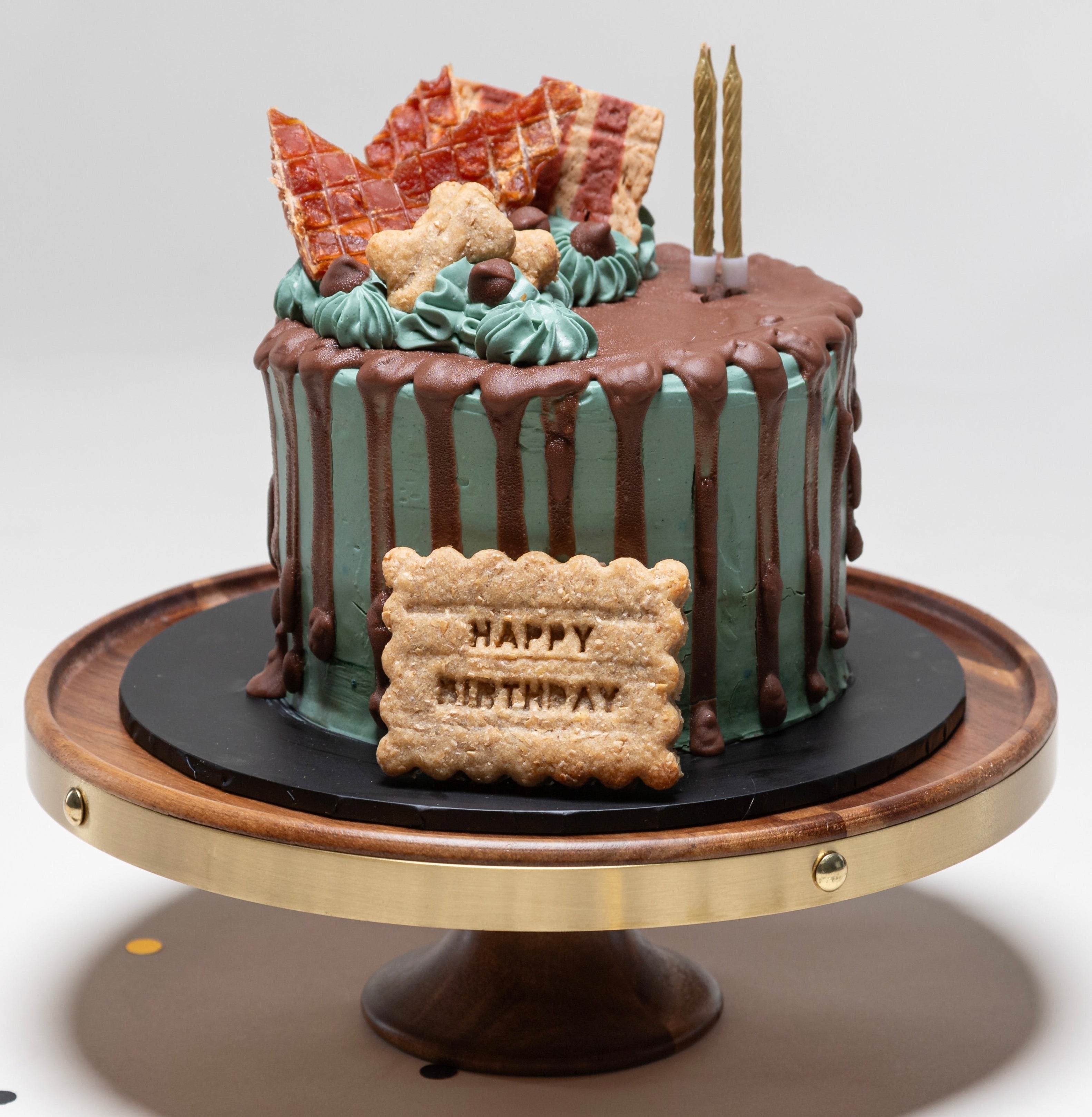 A Puppy Birthday Cake — Gathered At My Table - seasonal baking recipes with  a creative twist