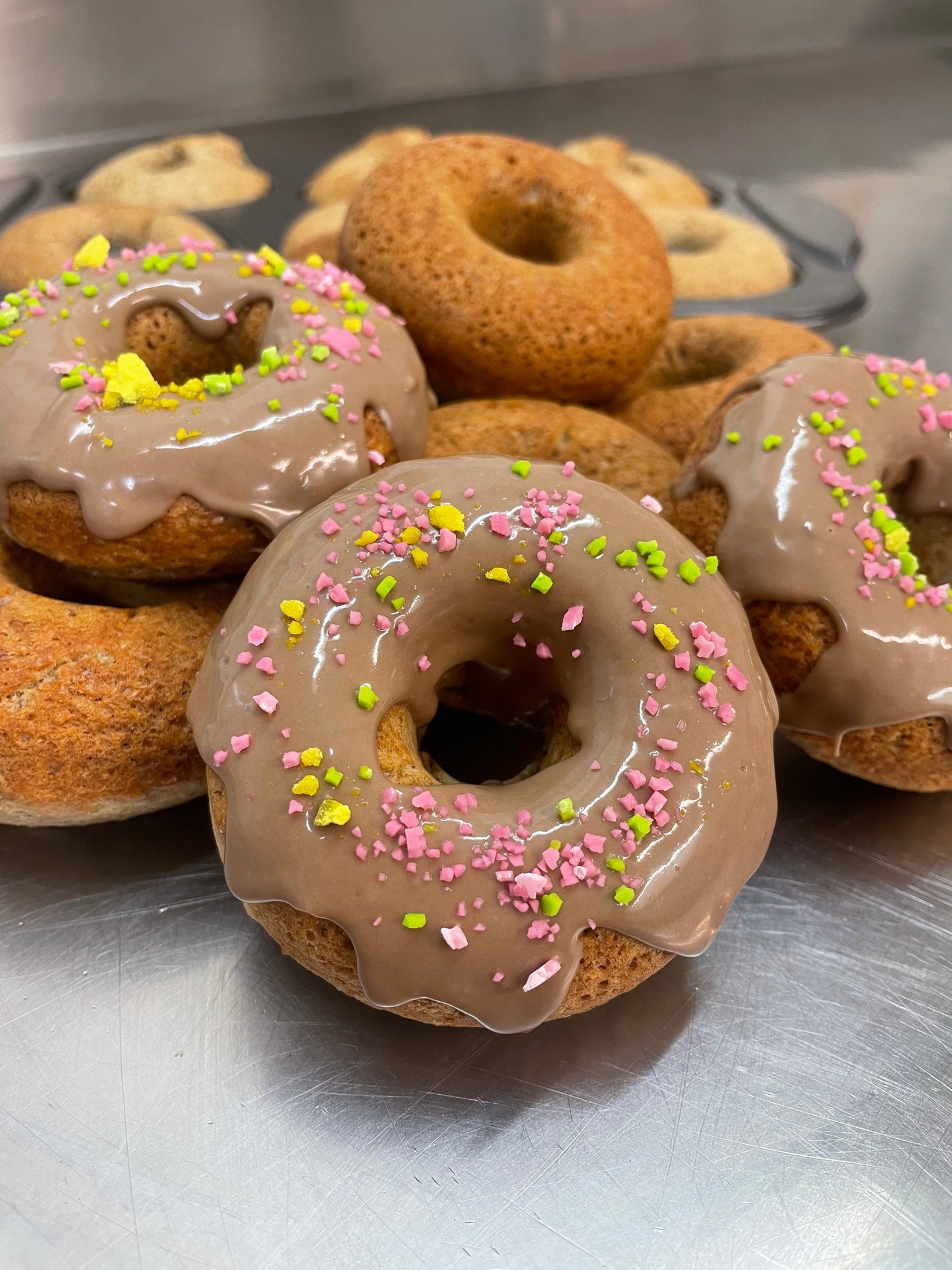 Banana and Pb Donuts. Pack of 6